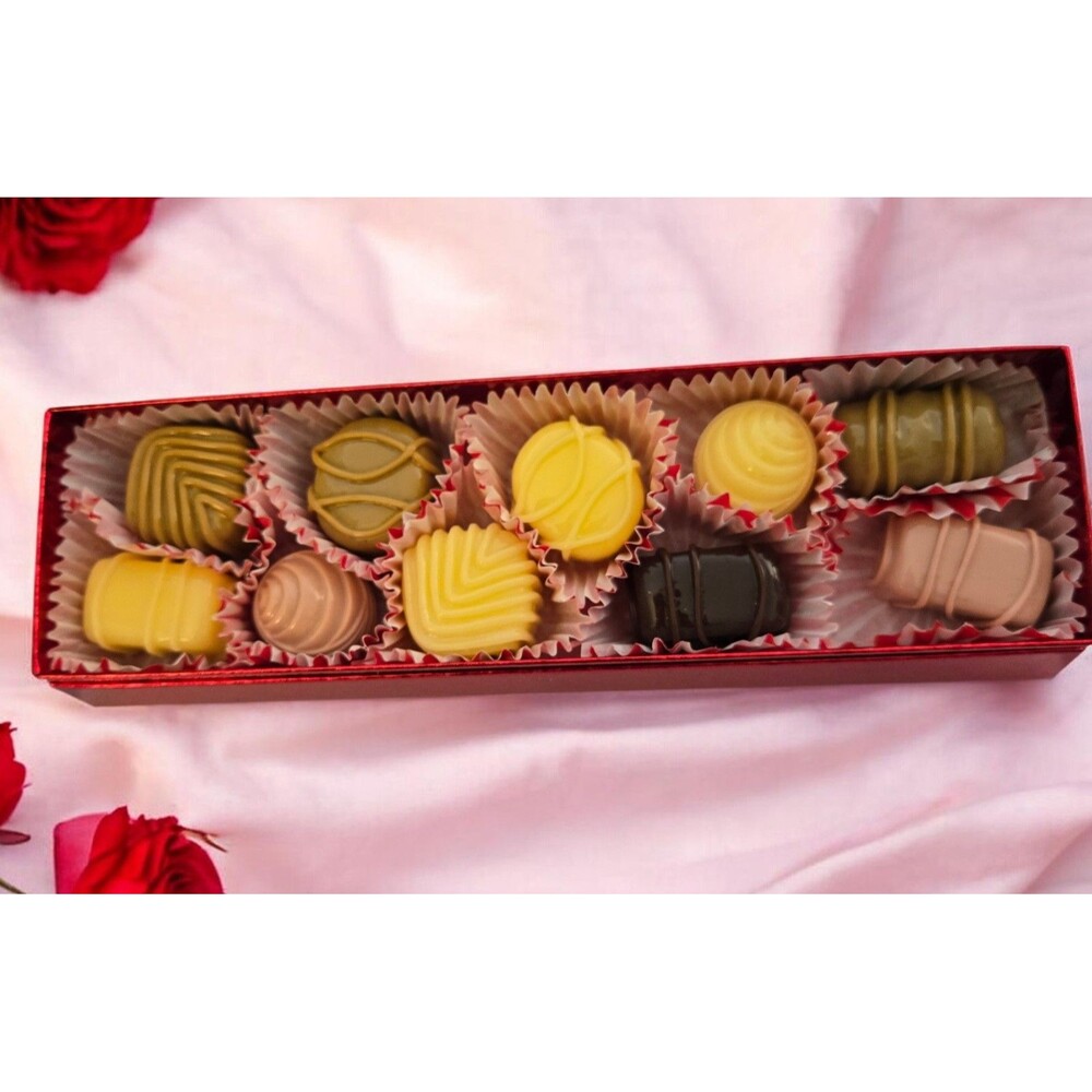 10 Faux Chocolate Candy Magnets - Display Prop Fake Easter Valentines Christmas